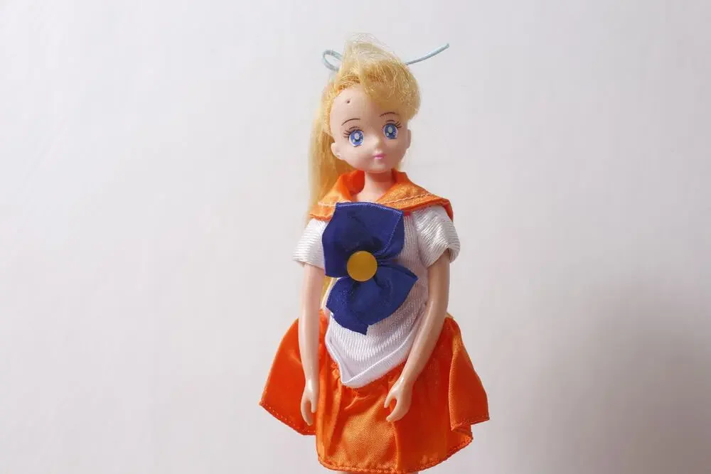 1990s Bandai Sailor Moon Sailor Venus Doll Japan Collectible ~ 260826-WH 1308